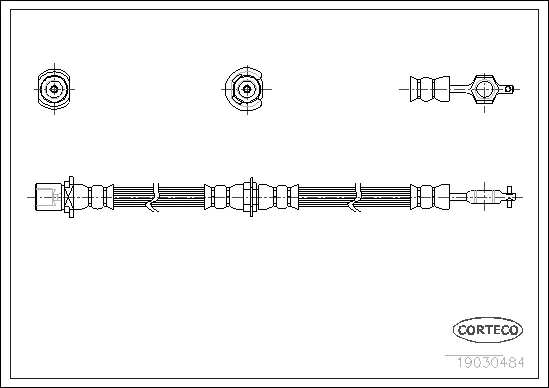 Brake Hose (19030484)