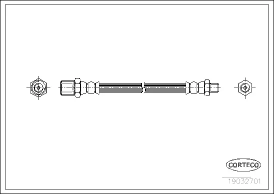 Brake Hose (19032701)