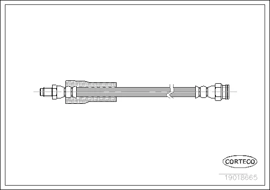 Brake Hose (19018665)