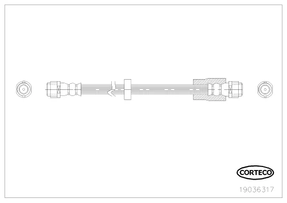 Brake Hose (19036317)