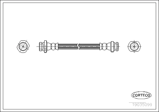 Brake Hose (19035099)