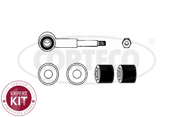 Link/Coupling Rod, stabiliser bar (49400134)