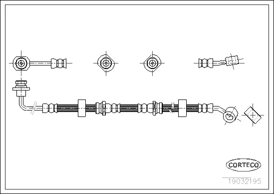 Brake Hose (19032195)