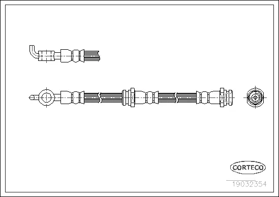 Brake Hose (19032354)