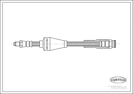 Brake Hose (19031605)