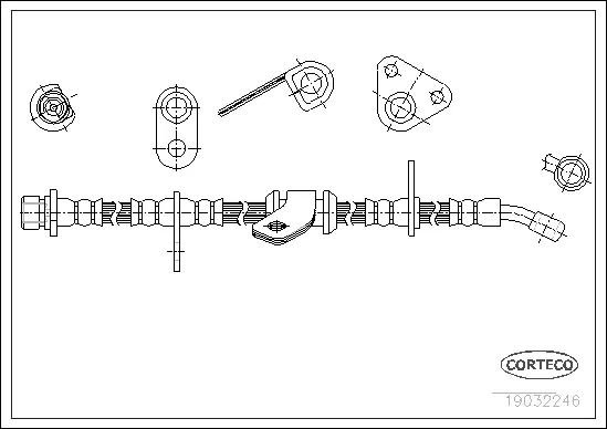 Brake Hose (19032246)