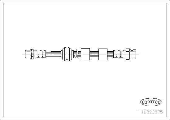 Brake Hose (19026875)
