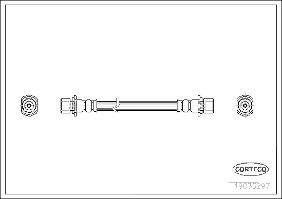 Brake Hose (19035297)