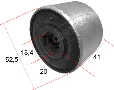 Mounting, control/trailing arm (49403109)