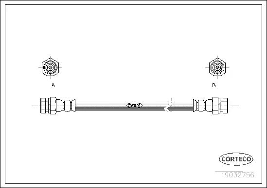 Brake Hose (19032756)