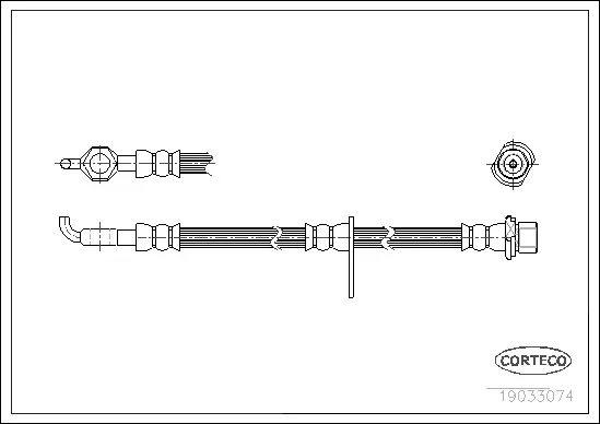 Brake Hose (19033074)