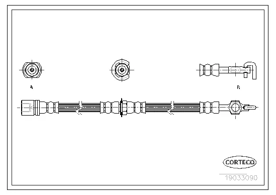 Brake Hose (19033090)