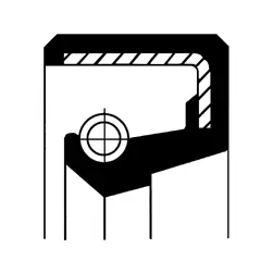Shaft Seal, wheel hub (12010951B)