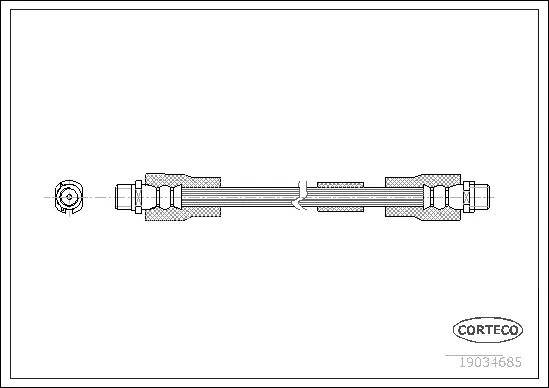 Brake Hose (19034685)