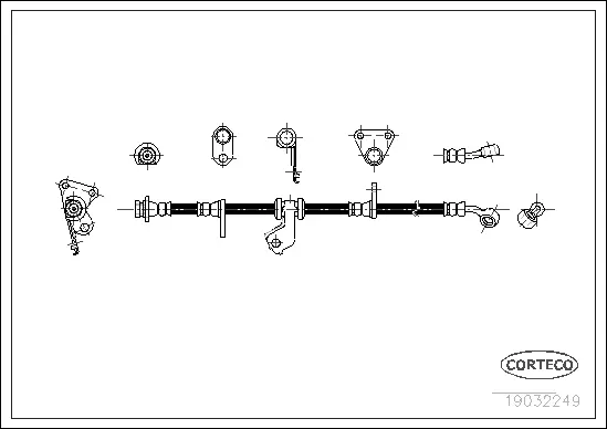 Brake Hose (19032249)