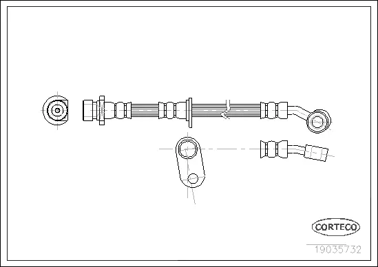 Brake Hose (19035732)