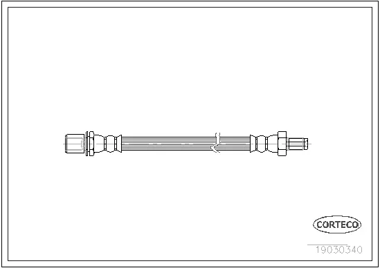 Brake Hose (19030340)