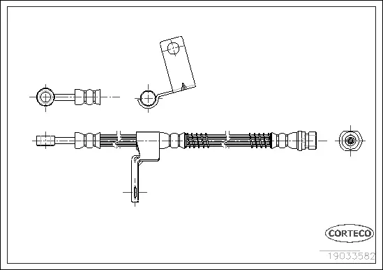 Brake Hose (19033582)