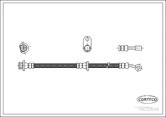 Brake Hose (19032668)