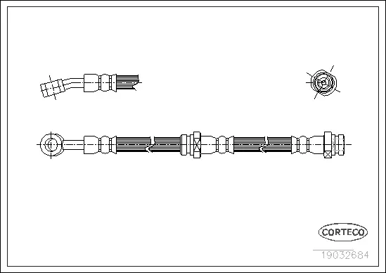 Brake Hose (19032684)