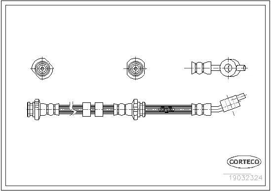Brake Hose (19032324)
