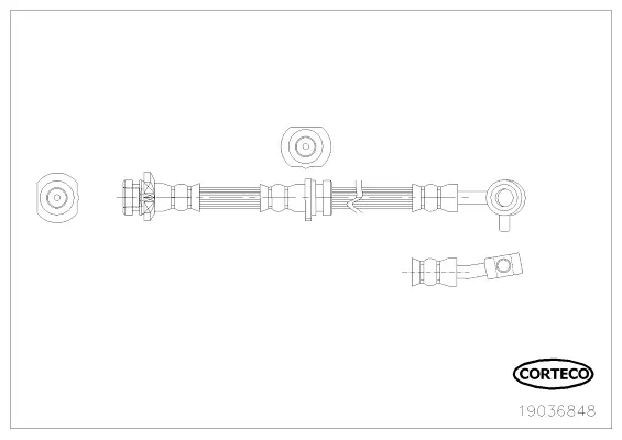 Brake Hose (19036848)