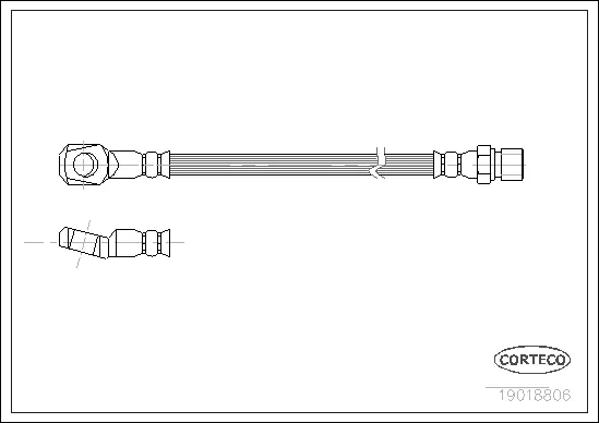 Brake Hose (19018806)