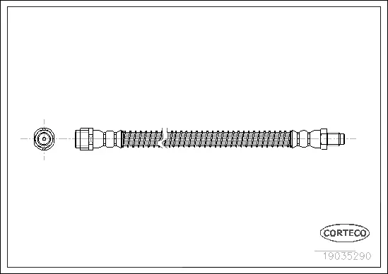 Brake Hose (19035290)