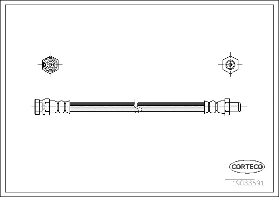 Brake Hose (19033591)
