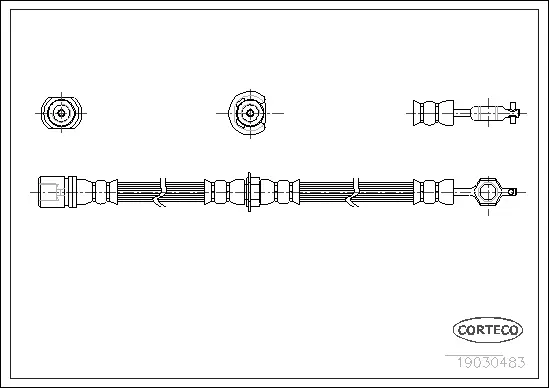 Brake Hose (19030483)