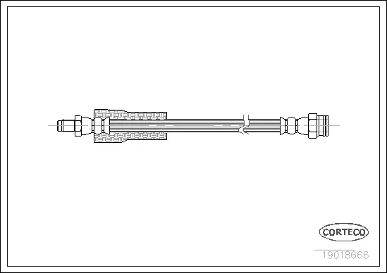 Brake Hose (19018666)