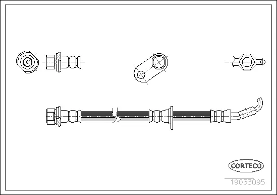 Brake Hose (19033095)