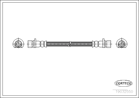 Brake Hose (19032550)