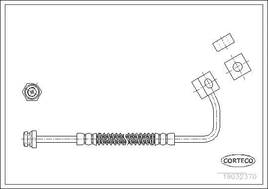 Brake Hose (19032370)