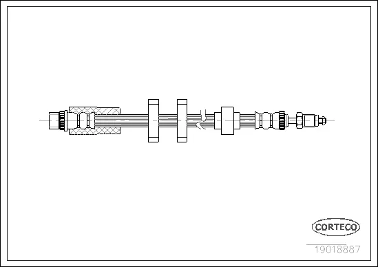 Brake Hose (19018887)