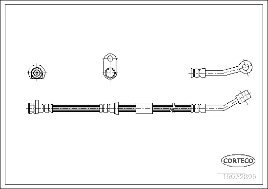 Brake Hose (19032896)