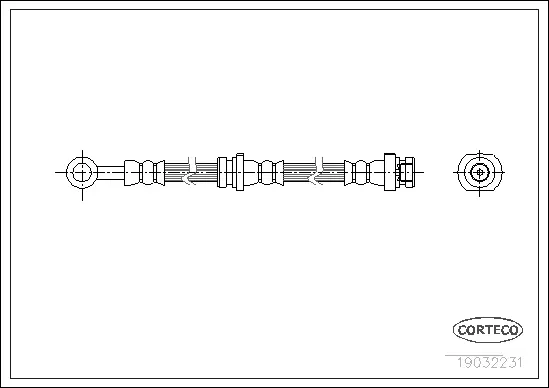 Brake Hose (19032231)