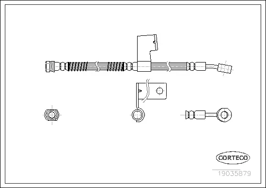 Brake Hose (19035879)
