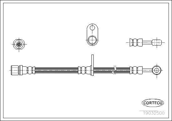 Brake Hose (19032500)