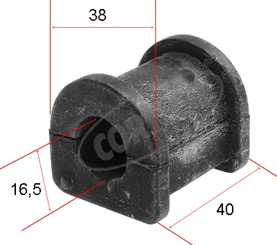 Mounting, stabiliser bar (80000509)