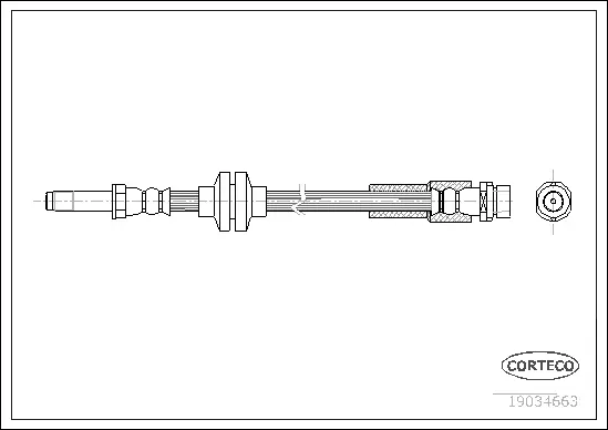 Brake Hose (19034663)