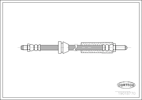 Brake Hose (19018770)