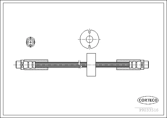 Brake Hose (19033516)
