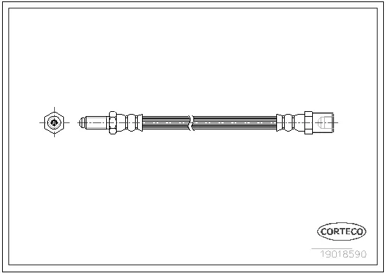 Brake Hose (19018590)