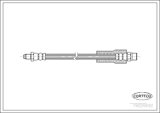 Brake Hose (19026692)
