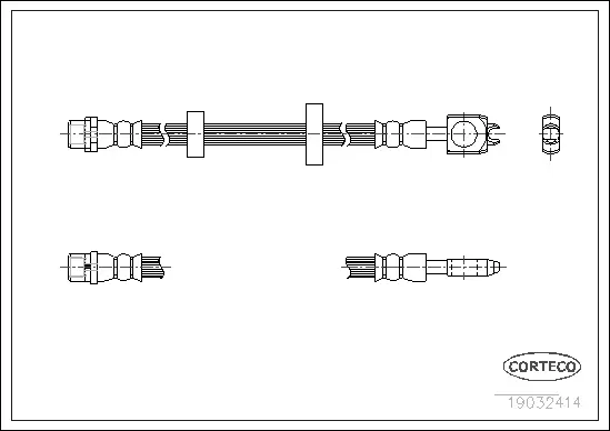 Brake Hose (19032414)