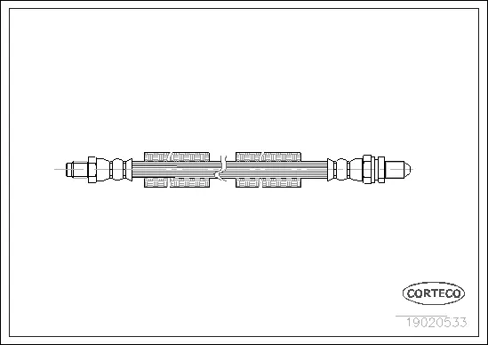 Brake Hose (19020533)