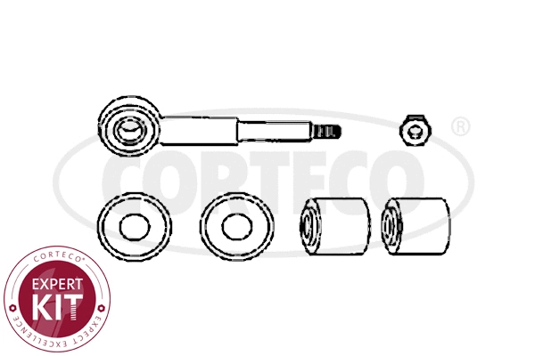 Link/Coupling Rod, stabiliser bar (49401307)