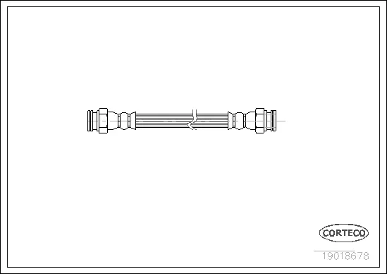 Brake Hose (19018678)
