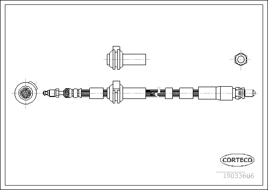 Brake Hose (19033606)